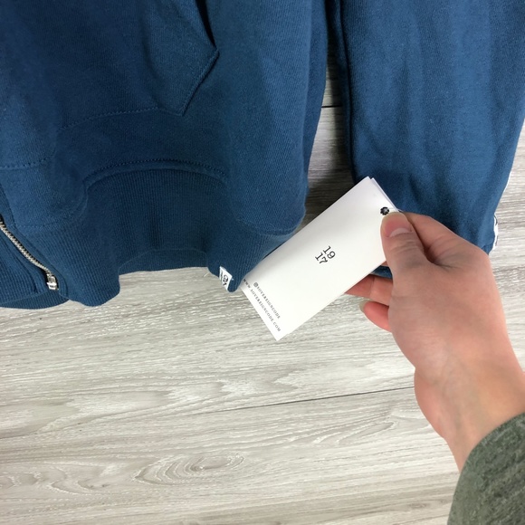 Sovereign Code King Checkered Trim Zip Hoodie Sweater - Picture 6 of 9